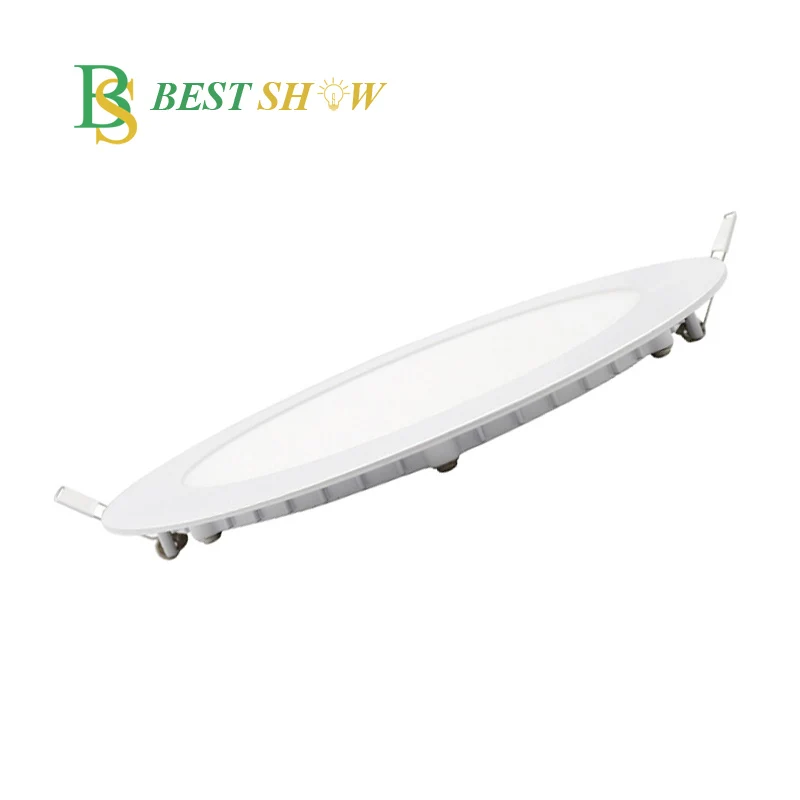 Lifud driver Aluminum box packing customized 6 8 inch 12w 18w round led panel light with junction box