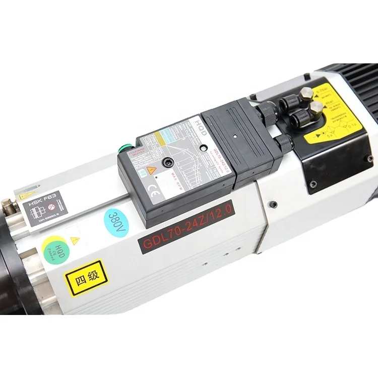 GDL71 14 HSK F63 14.0 kw ATC Cnc Router Spindle Motor Wood Cut Engraving Milling Woodworking