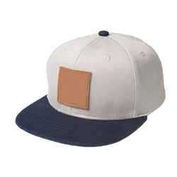 OEM custom toddler snapback cap fashion small size children kids snapback hat with patch