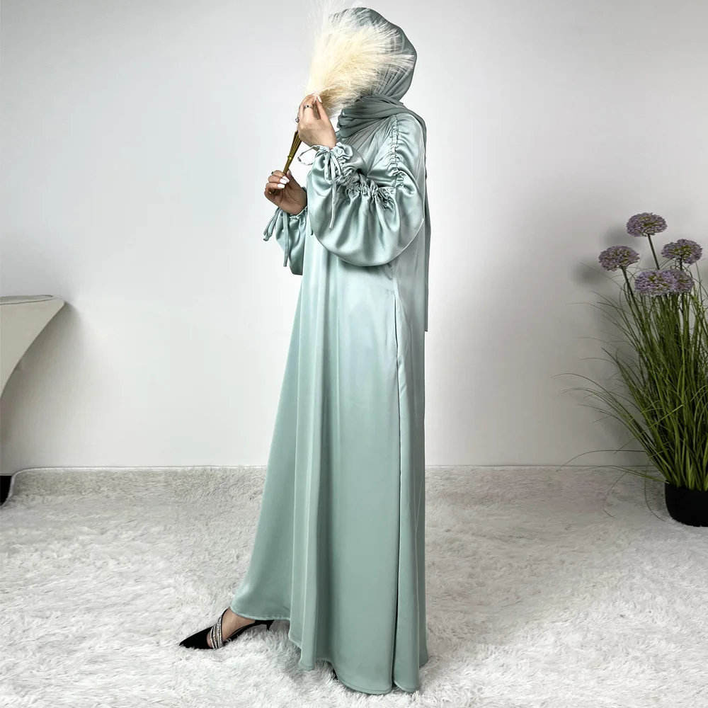 2024 Latest Designs islamic clothing long sleeve maxi dubai abaya women muslim dress