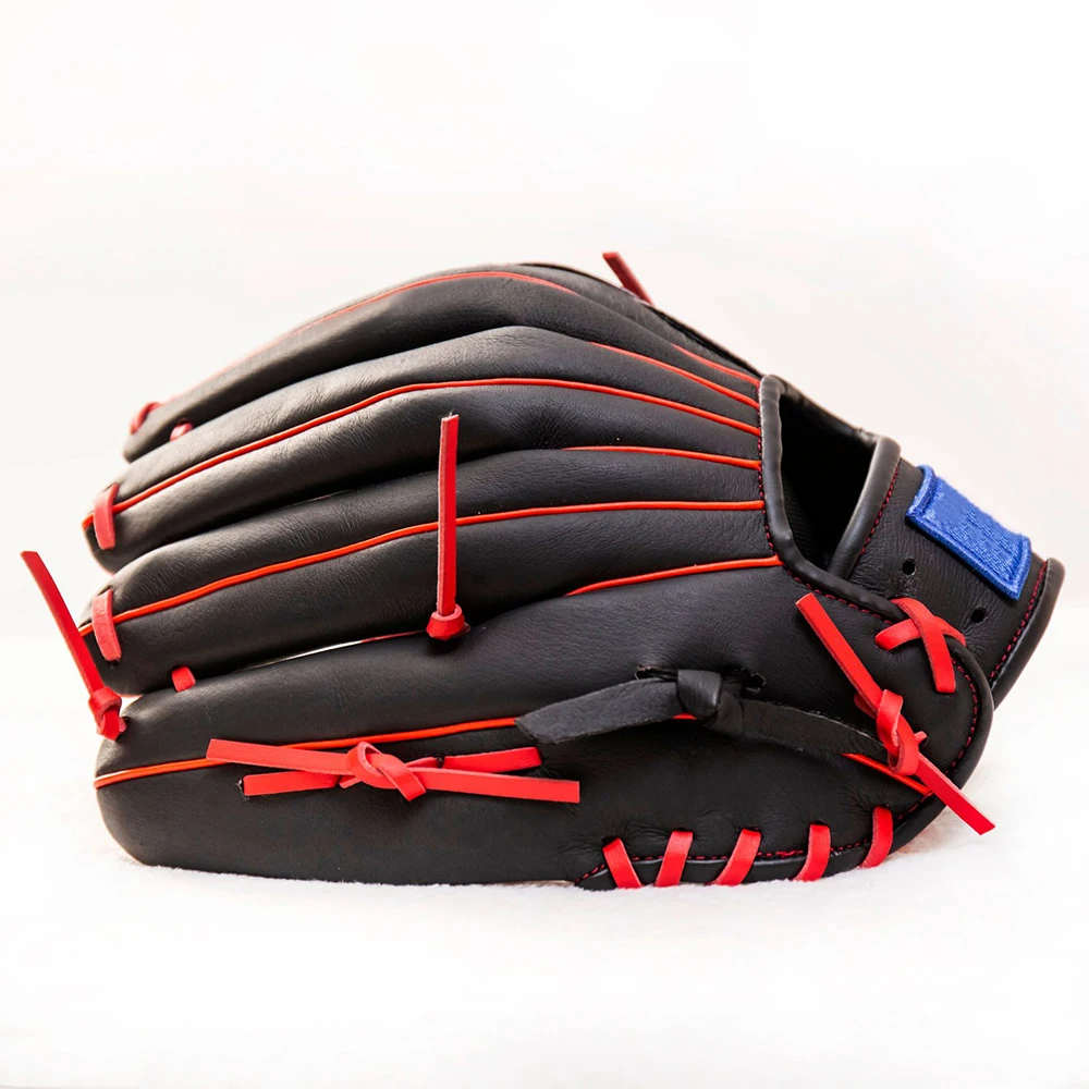 MOZKUIB High Quality Custom Pig Skin Professional Wholesale Baseball Gloves Infield+Outfield Pig Leather Baseball Glove