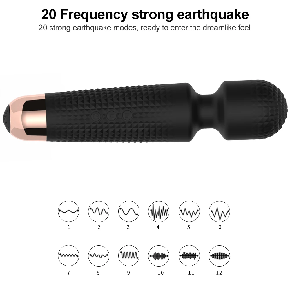 Av Vibrator Sex Toys For Woman G Spot Massager Powerful Wand Clitoris Stimulator Vibrating Dildo Female Other Sex Products