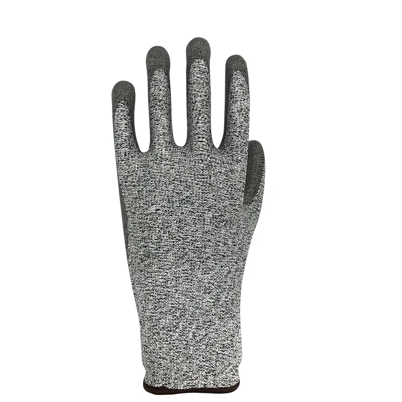 Хорошо оцененные дышащие прочные кожаные мужские рабочие перчатки с вибрацией