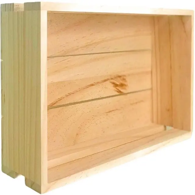 2024  HOT Sale  Wooden Whiskey Box Wholesale of Various Styles of Wooden Single Tube Wine Boxes