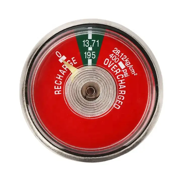 Safewayfire 2024 new arrival 23mm 37mm fire extinguisher pressure gauge/manometer