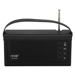 Cheap price USB/TF/B T Rechargeable Wireless Speaker mini Solar Powered FM band Mp3 Player With Torch NS-222S