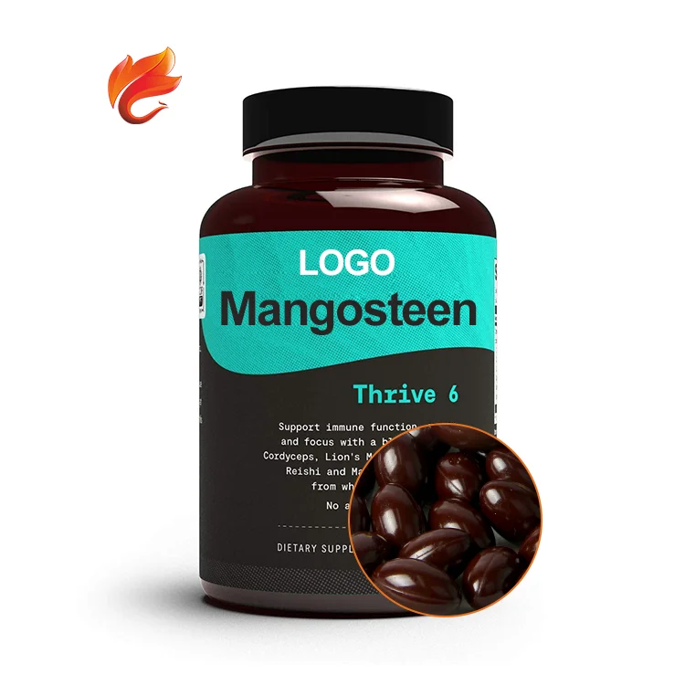 Диетические Волокна мангостин мягкие гели капсулы OEM 500 мг частная
