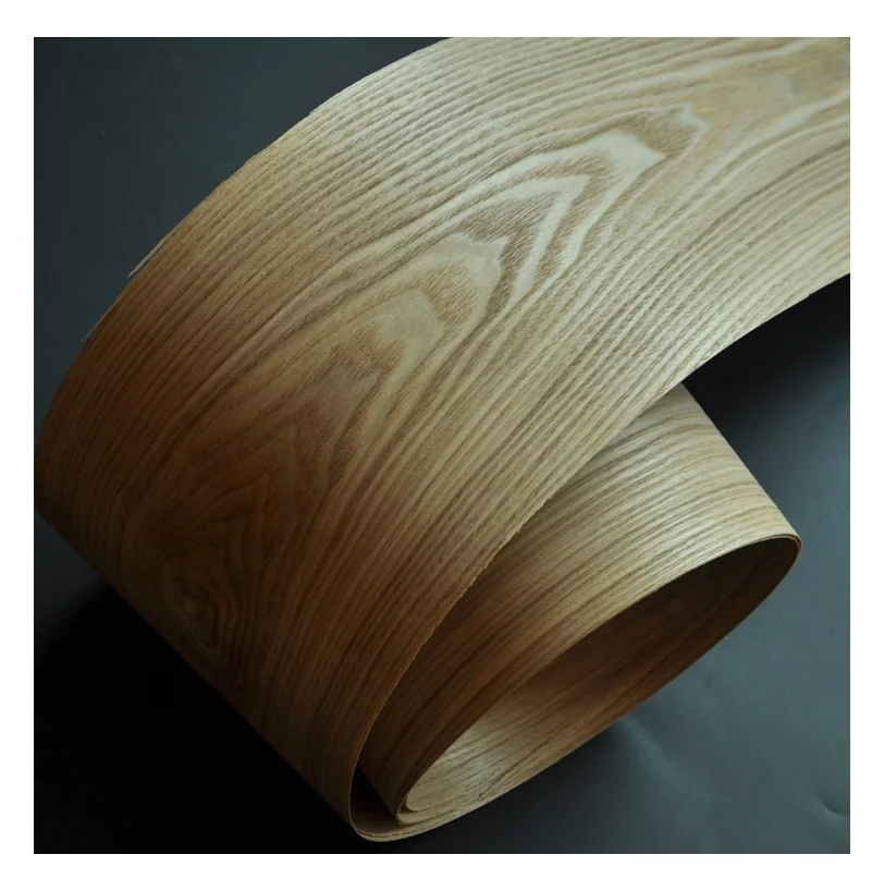 Engineered Veneer Black Walnut Reconstituted Veneers Recon Wood Veneer For Furniture Door Skin