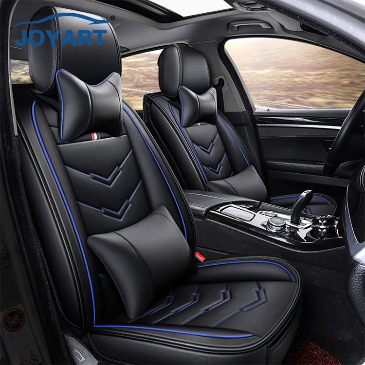 High Quality Low Price Anti-Slip Luxury Faux Leather Car Seat Cover Front Bottom Seat Cushion Cover