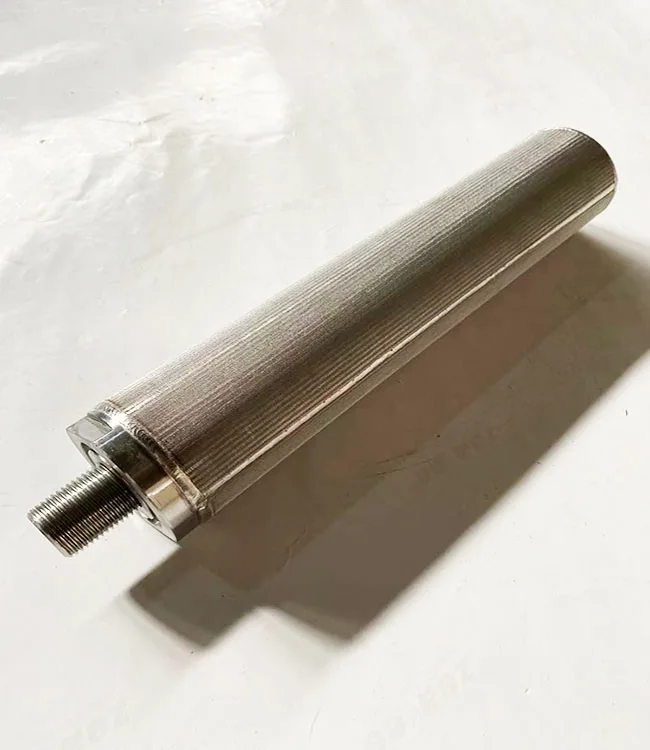 stainless Steel Sintered Filter For High Pressure Back flush Oil Filter