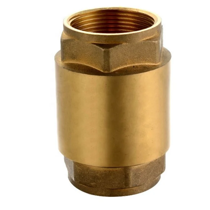 Многофункциональные аксессуары латунный соединитель домашний в линии инструмент DIY пружина вертикального типа обратный клапан