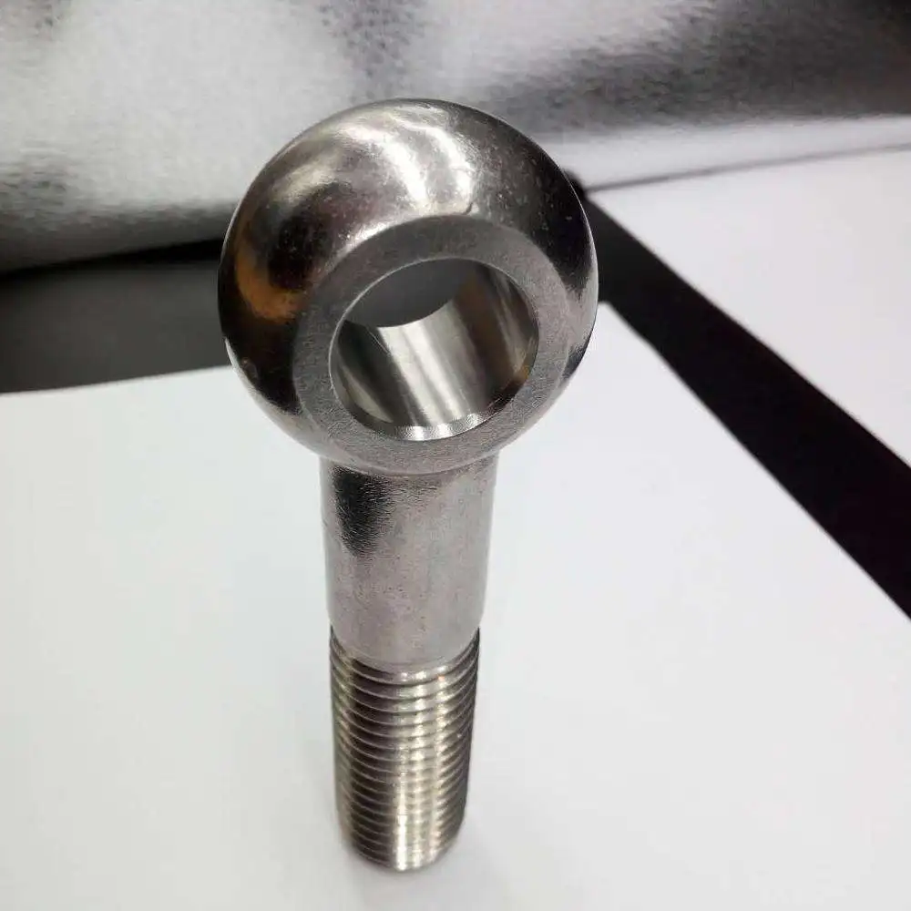 China fastener manufacture wholesale price good quality rebar scaffolding eye bolt/m20 600mm drop forged eye bolts