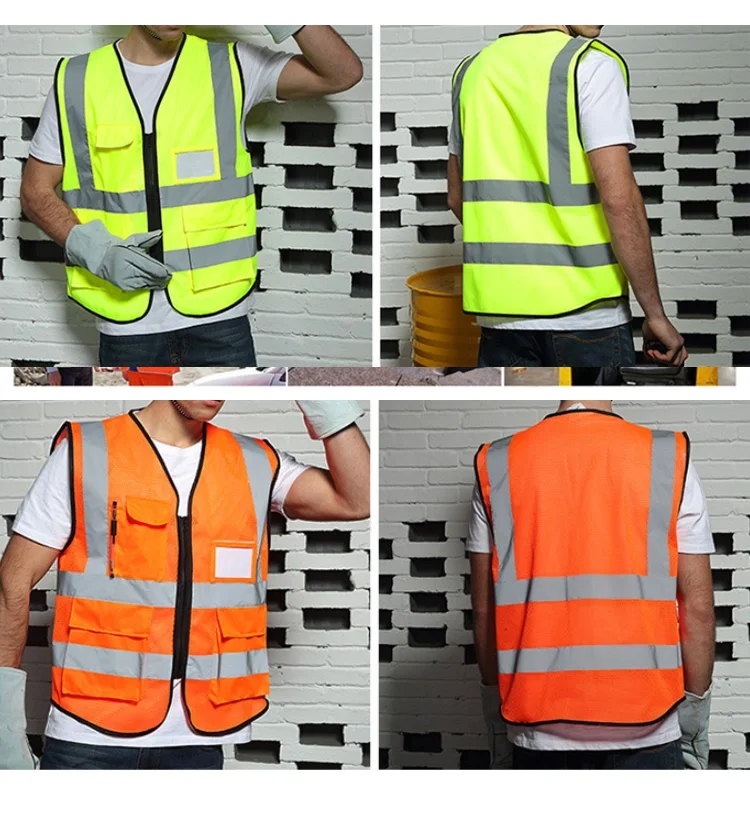Ce En471, Светоотражающий Жилет с высокой видимостью, дешевый китайский светоотражающий жилет безопасности, Светоотражающий Жилет для одежды