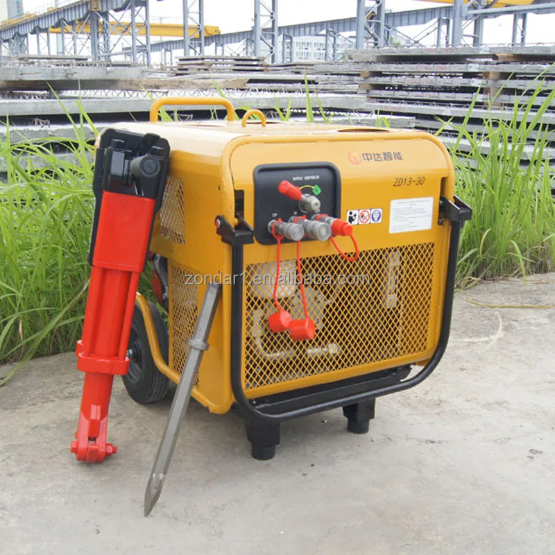 Small Hydraulic Power Pack 30l 13hp  hydraulic power unit  gasoline hydraulic power station for hydraulic breaker hammer