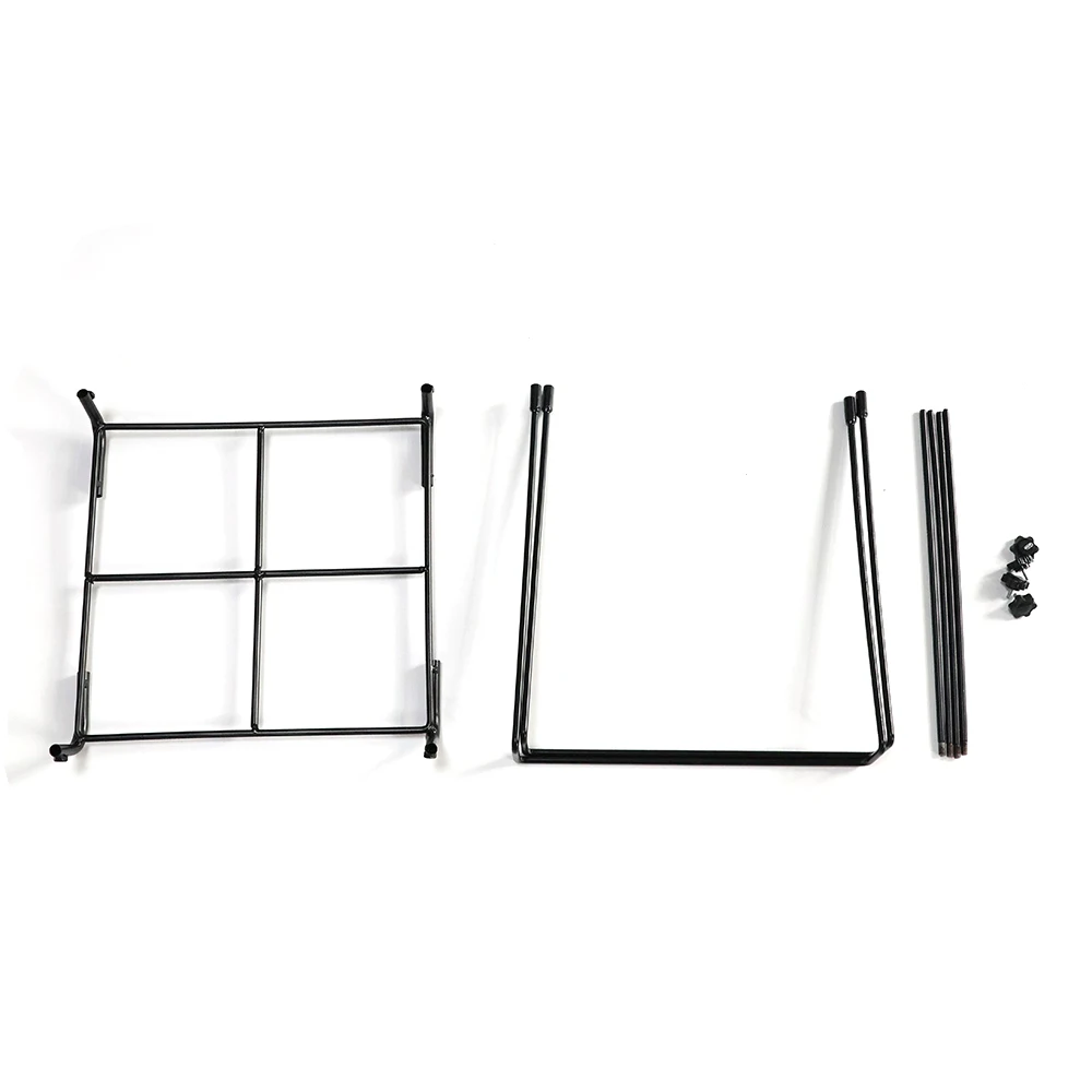 factory direct sale Garden  Easy Stainless Steel Garbage Bag Rack Metal Waste Bin Stand Holder