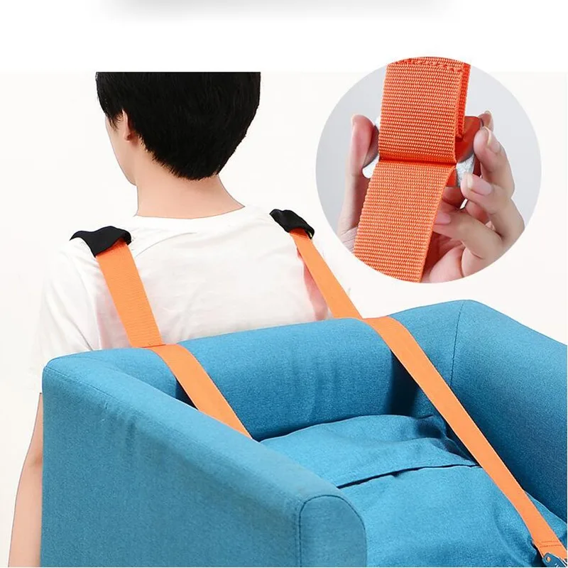 2 person adjustable weightlifting belt conveyor belt system shoulder furniture lifting mobile belt