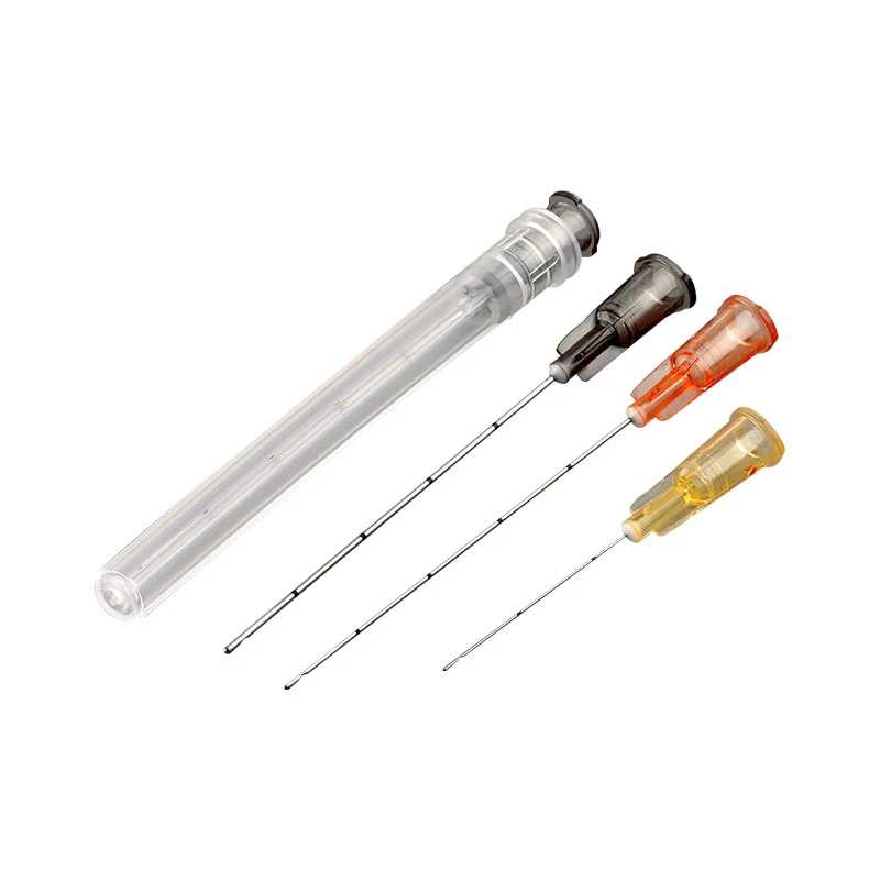 Blunt Needle at Low Price Medical dermal Filler Cannula Blunt Tip Syringe Needles Consumables for Beauty Salons