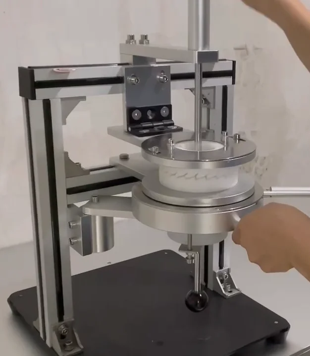 Portable  Manual Hotel Round Soap Wrapper Pleated Wrapping Machine