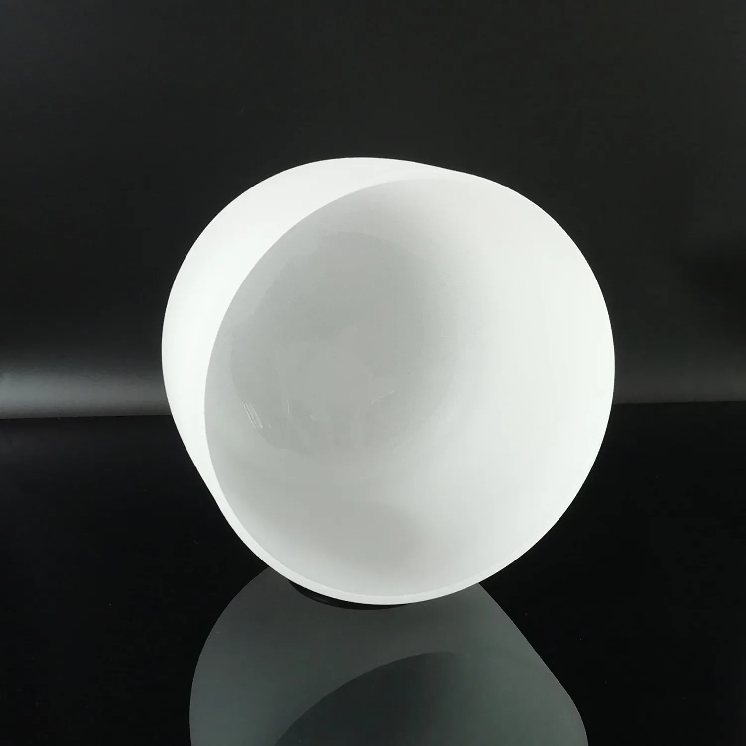528 Hz Perfect Pitch Classic Frosted Quartz Crystal Singing Bowl for Pure and Peaceful