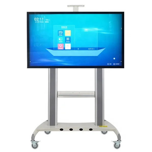 EKAA 65 inch ir touch interactive whiteboard classroom capacitive touch interactive panels education smartboards