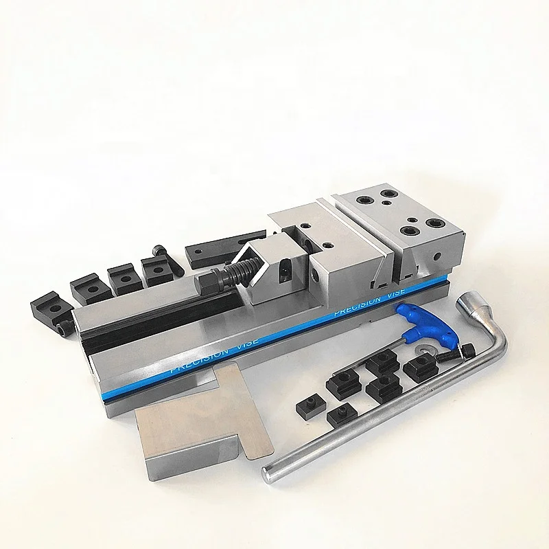 GT Precision Super Modular vise with Thread Hole for Soft Jaw Assembly