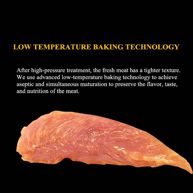 Factory Wholesale 110g  Beef Strip Dog Snacks Dog Treats Freeze Dried Chicken Diced Chicken Breast Freeze Dry Pet Food