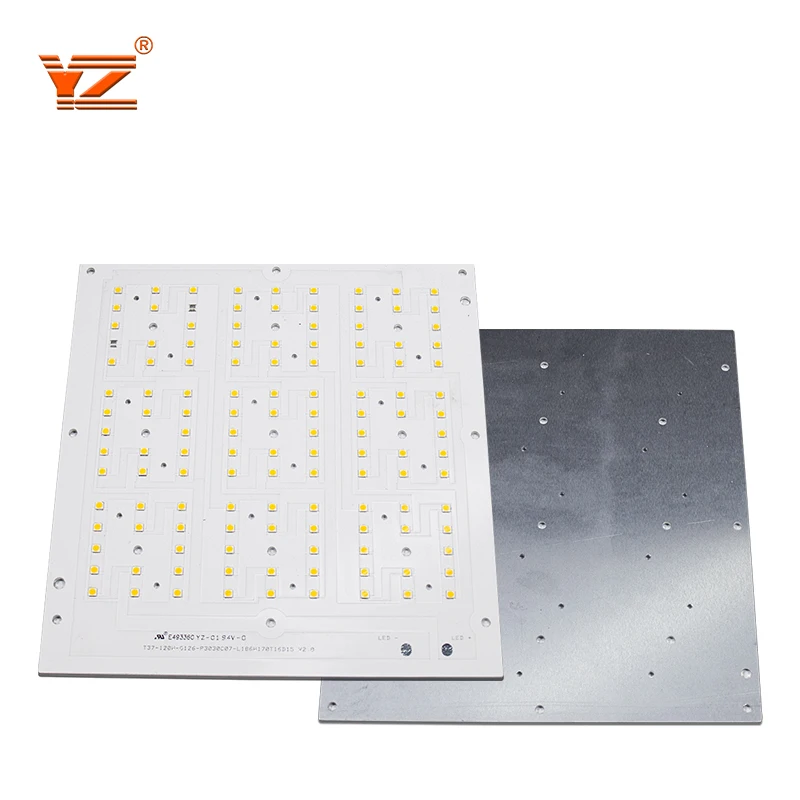 Led pcb producer custom led pcba  ROHS 94V0 aluminum 1OZ copper thickness pcb led module  led boards