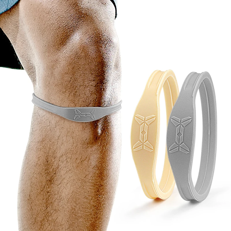 Knee Brace Strap Pain Relief Pain Relief Silicone Band Knee Ring Pads Patella Tendon Stabilizer Knee Brace Strap