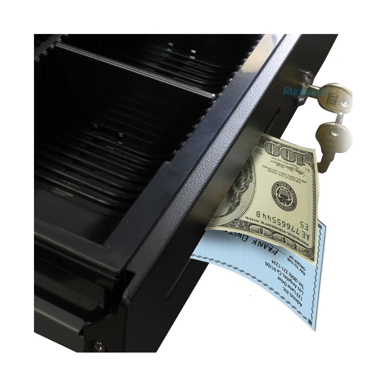 POS system with thermal printer cash drawer barcode scanner MSR card reader