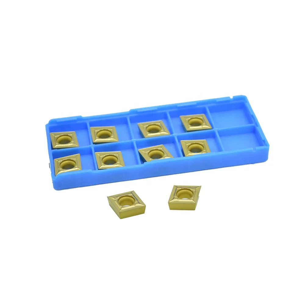 Newest Hot Sale Tungsten Carbide Inserts CCMT  lathe turning tools CCMT120404GK 100% Original Turning Inserts