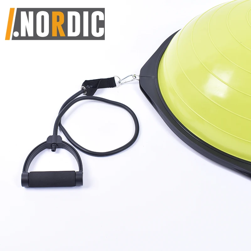 Balance Trainer Dome Shape Half-Exercise Ball with Non-Skid Base Pro (65cm) or Sport (50cm) with Maze Funny Game Function