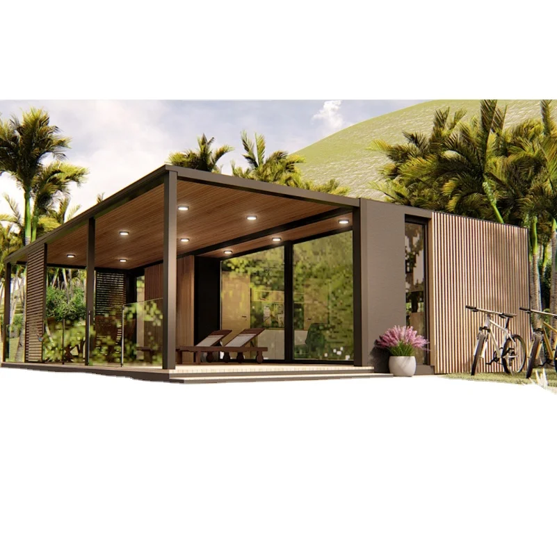 Modern designed mobile houses, holiday homes, luxury villas, factory direct sales