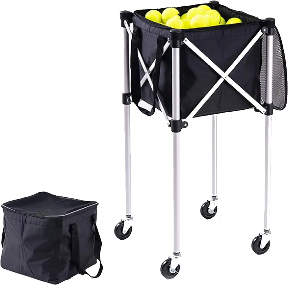 High Quality Multi function tennis ball basket cart for tennis ball picking