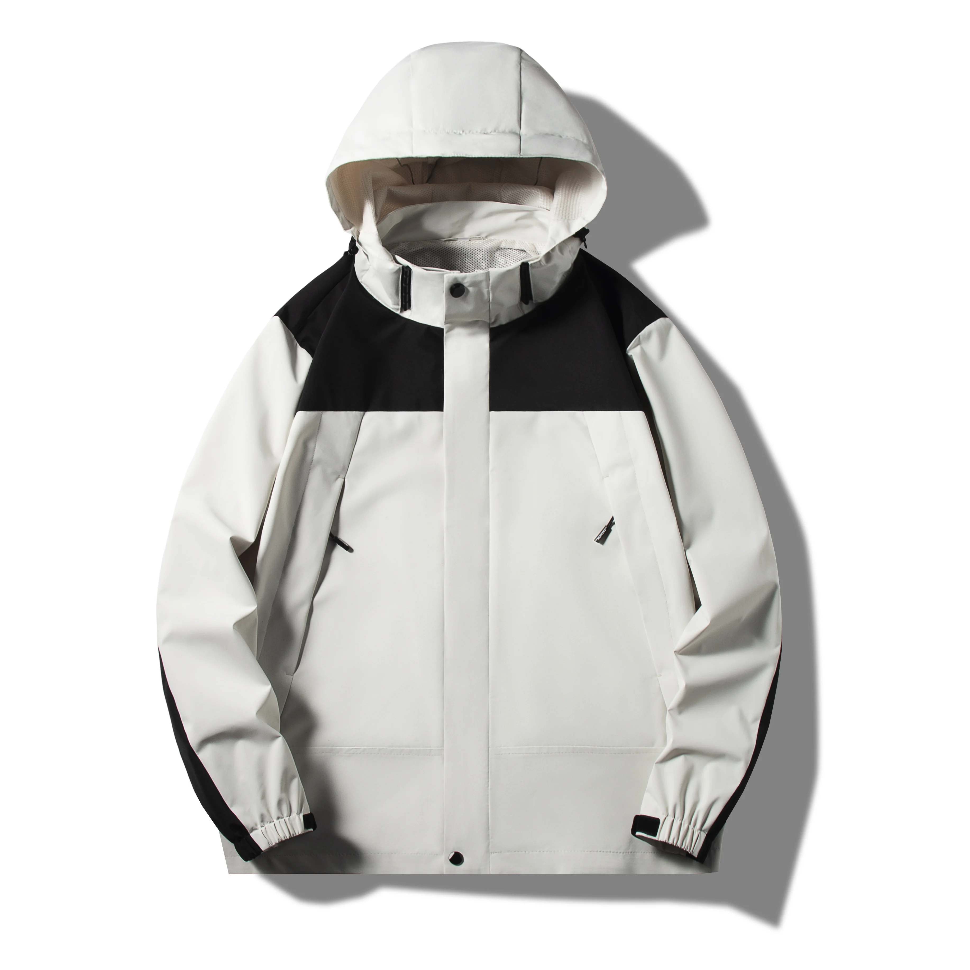 High Quality OEM Custom Windbreaker Quick Dry Racing Hooded Jacket Casual Sporty Running Waterproof Mens Windbreaker Jacket