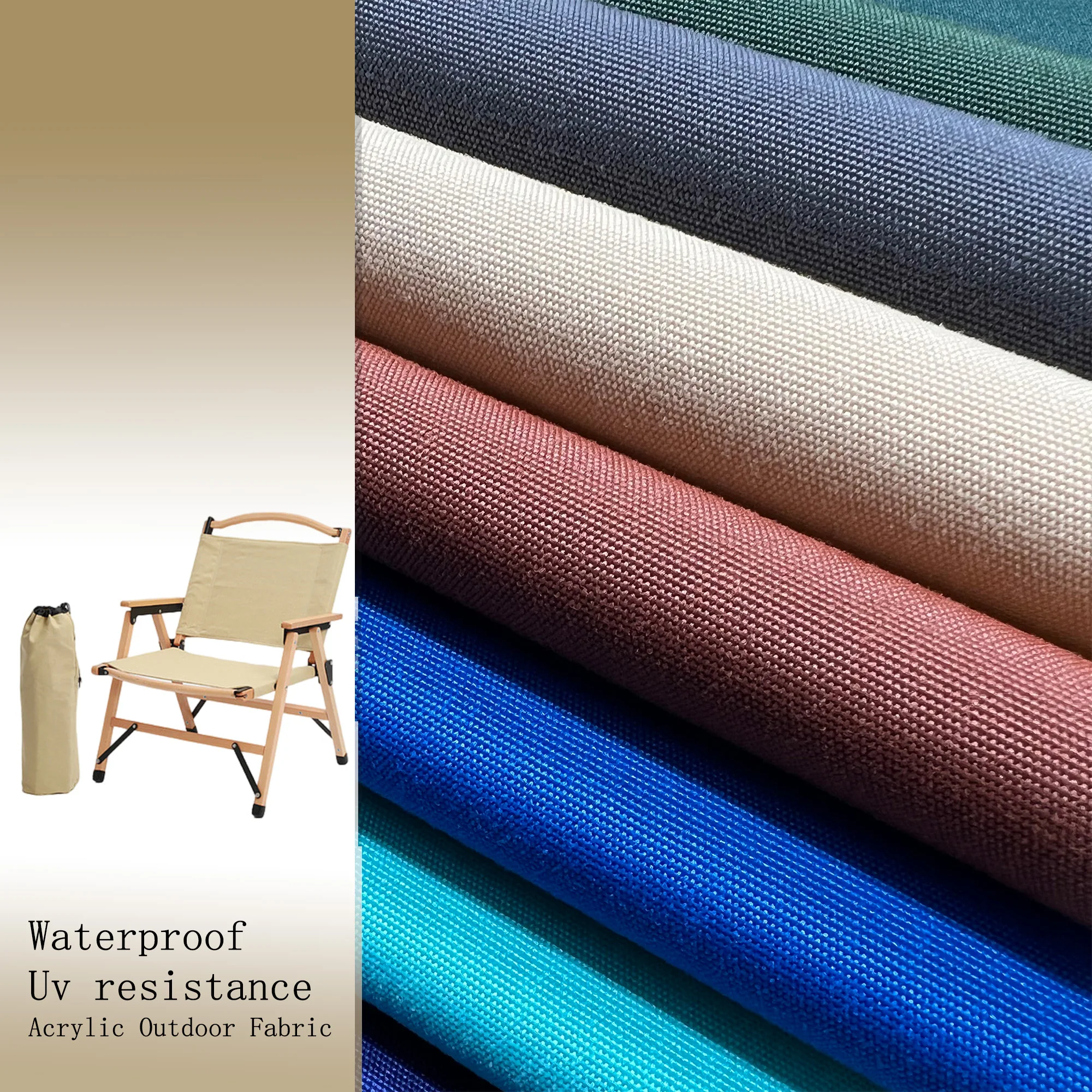pu coated ripstop fabric acrylic outdoor fabric acrylic coating curtain fabric