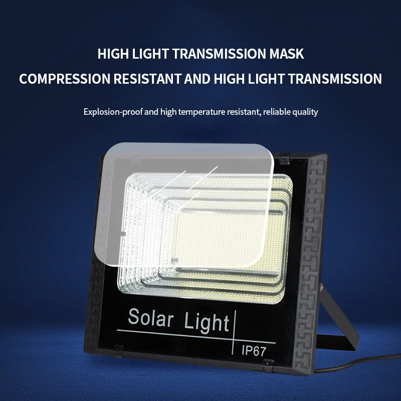 Solar Outdoor Lights Waterproof IP67 ABS Security Lights with Remote Control 25W 40W 60W 100W 200W Led Solar Flood Light Lamp