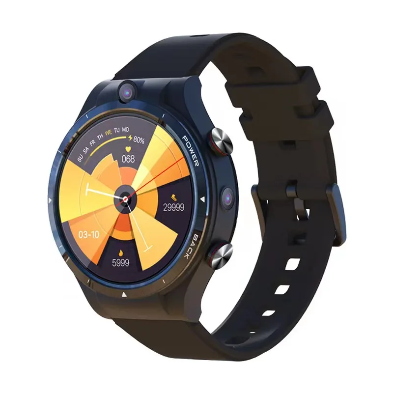 Octa-core High-end Smartwatch 2 Cameras SIM Card Sport Tracker Bluetooth WiFi GPS Cellular 4G Smart Watch