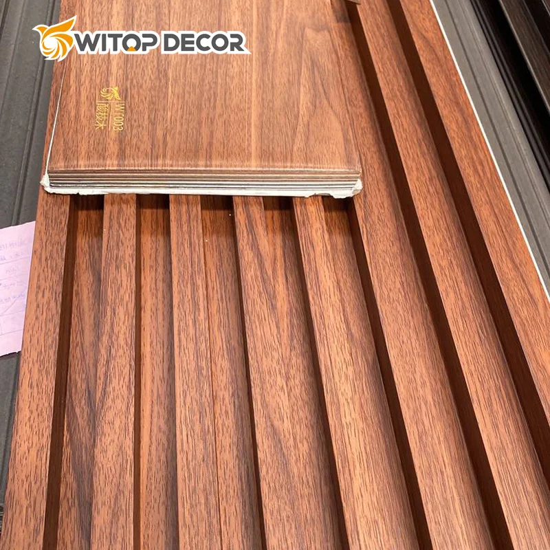 Hollow Wood Plastic Composite Wall Cladding Wall Wood Panel Wpc