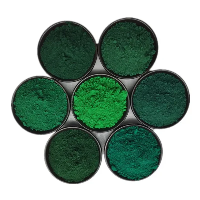 Concrete colorant iron oxide green pigment 110 130 190 iron oxide pigment for cosmetics