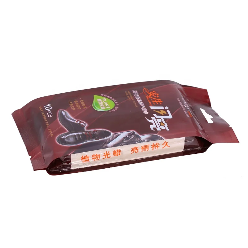 Pravite label shoe cleaning wet wipes
