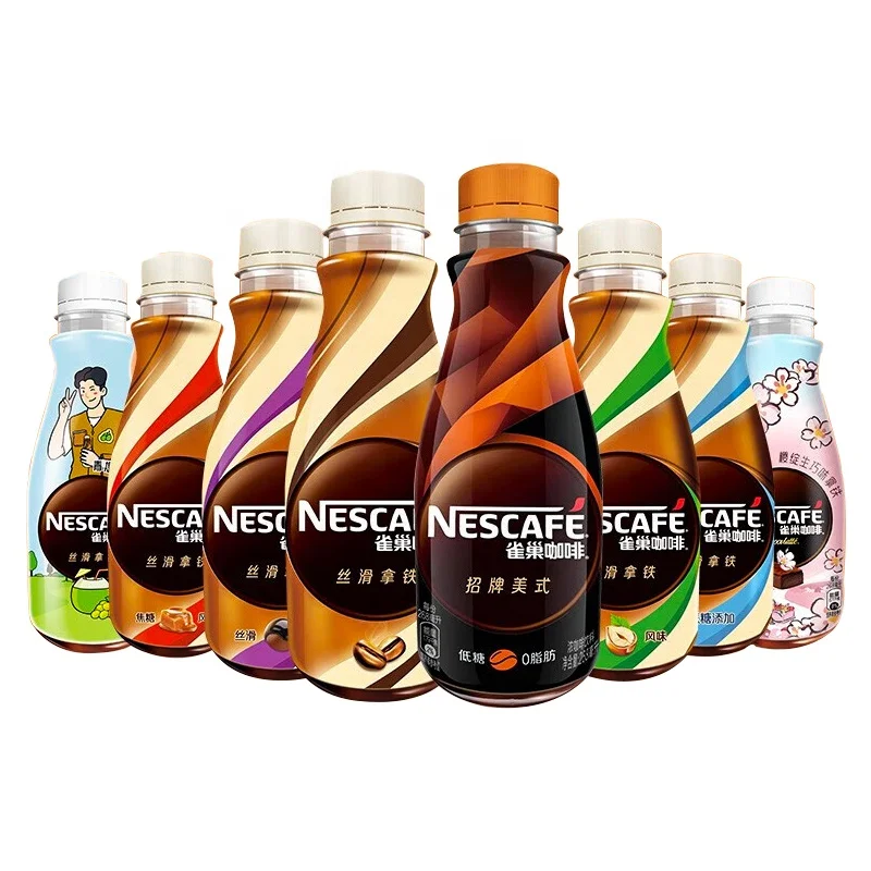 Nestles Coffee Coca-Cola 268 мл кофе в бутылках латте мокко кофейные напитки экзотический напиток