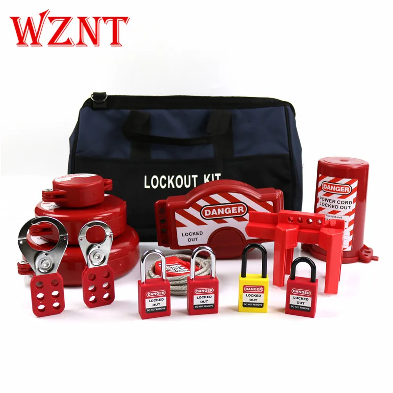 NT-LG06 Departmental and Group Safety Lockout tagout station Kits