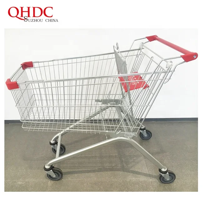Hot selling high quality cheap price shopping cart shopping trolley for super market