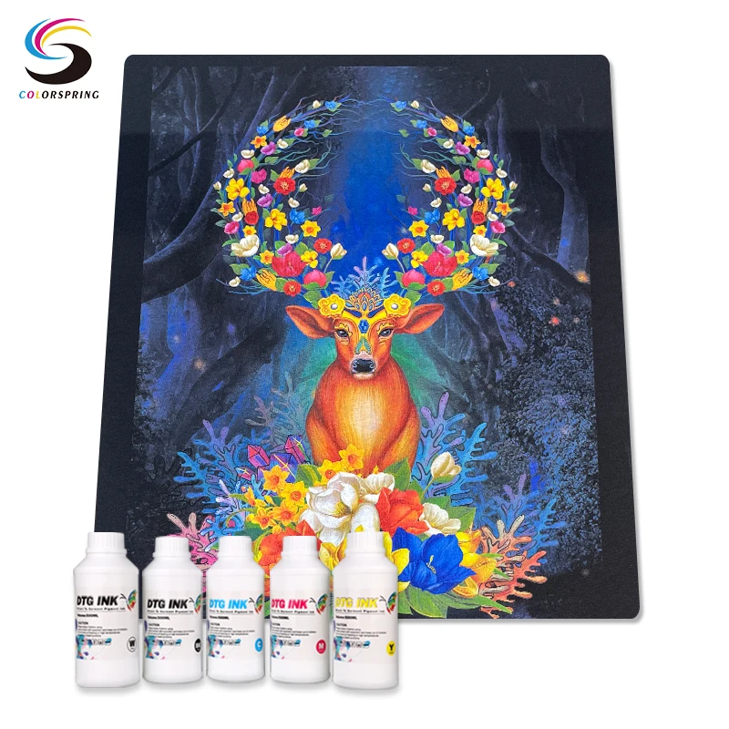 Highest quality dtg bulk printer ink for Ricoh G5/G6 dtg inks