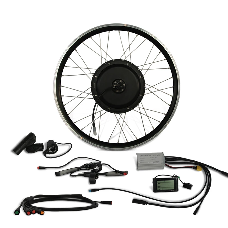 E bike Ebike conversion kit 48V 1000w 1500w 2000w 3000w 5000watt electric bicycle part Bafang hub Motor with Lithium ion battery