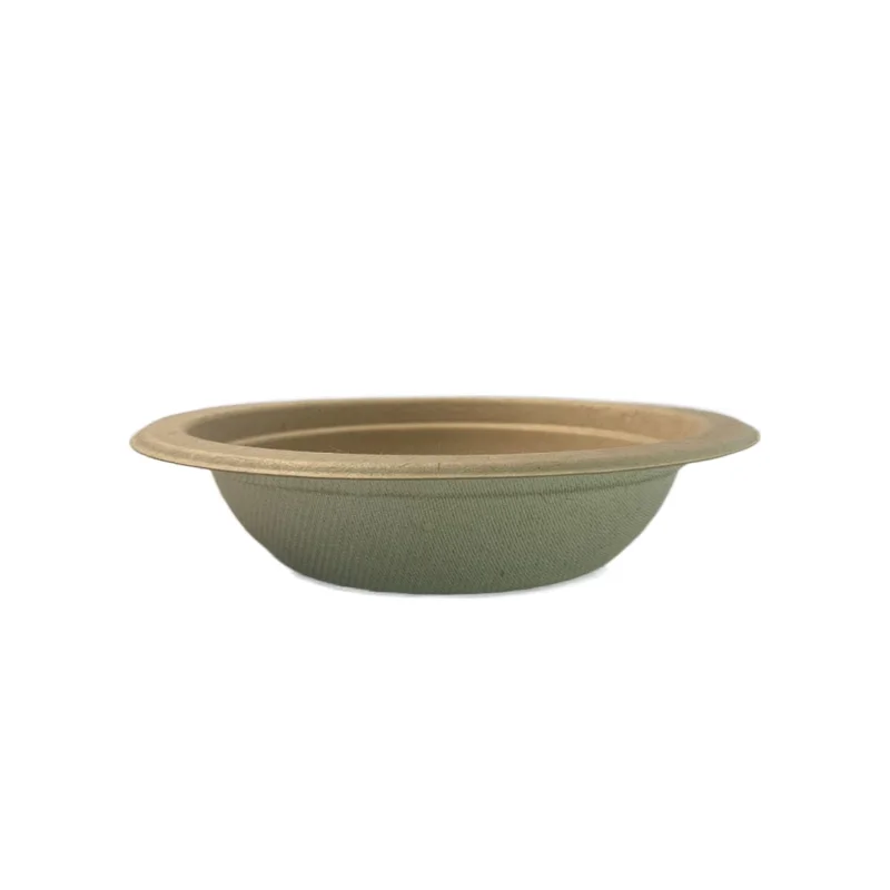 
Amazon hot selling Biodegradable Disposable small 12oz 375ml Takeaway snack party ice cream Food Sugarcane Bagasse round bowl 