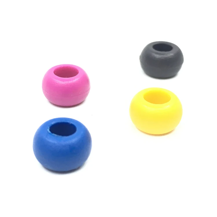 Plastic ball round cord stopper rope end stopper