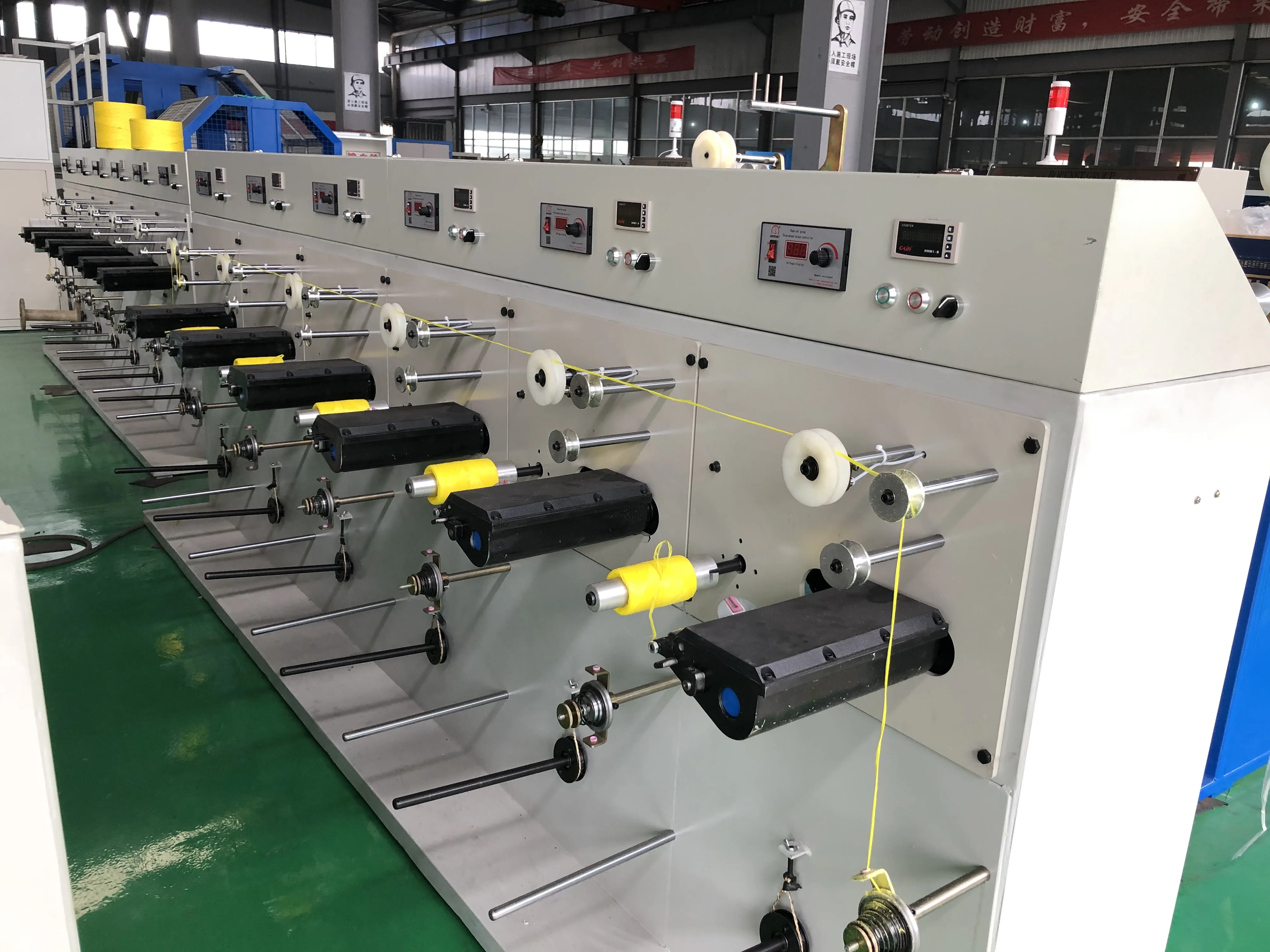 8 inch 10 inch PP raffia winder machine retorcedoras de rafia maquina de torsion de cuerda baler twine spool winder