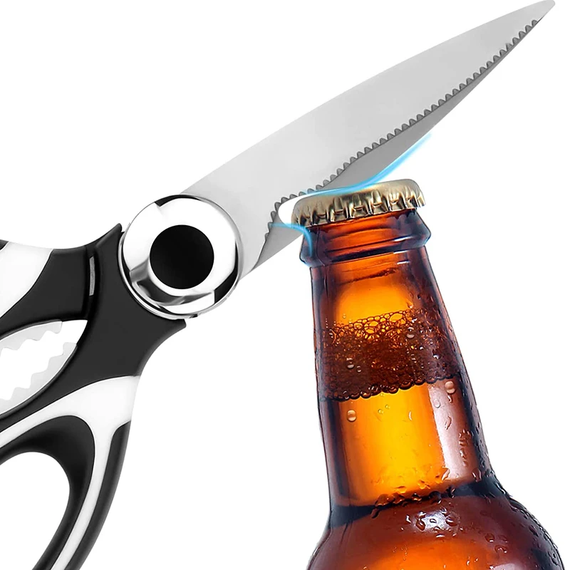 Heavy Duty Kitchen Scissors Multi Function Stainless Steel Poultry Shears for Cutting Chicken Poultry Meat