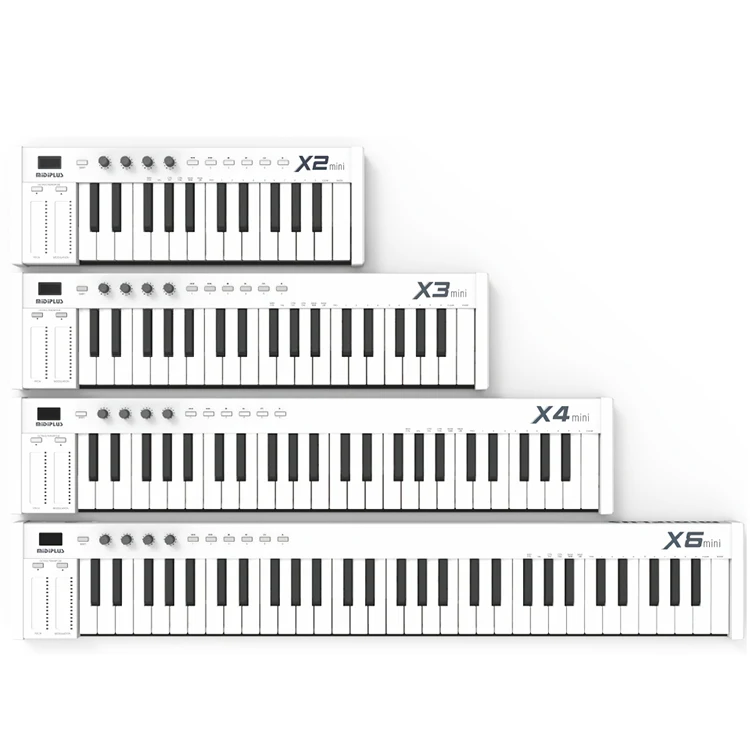 MIDIPLUS X3 mini High-End 37 Mini Keys USB MIDI Keyboard Controller Usb Plug-And-Play Electro Music Arranger Small MIDI Keyboard